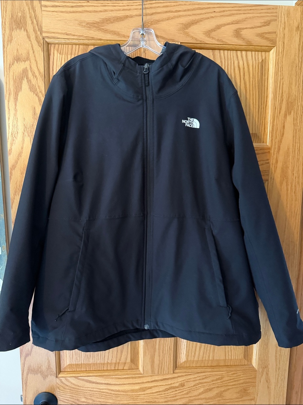The North Face Black Hooded Softshell Jacket